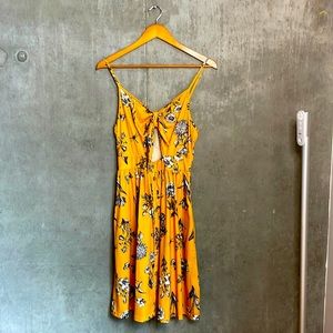Sunflower yellow sundress, small NWT